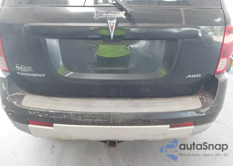 2008 Pontiac Torrent z USA, uszkodzony, nr VIN 2CKDL43FX86025810